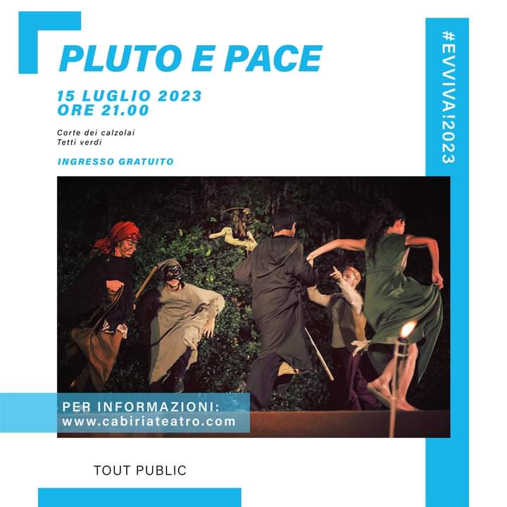 Scopri di più sull'articolo Pluto e pace spettacolo per famiglie ai Tetti Verdi a Novara