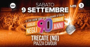 Scopri di più sull'articolo Musica live a Trecate anni 90 per una serata di balli e divertimento