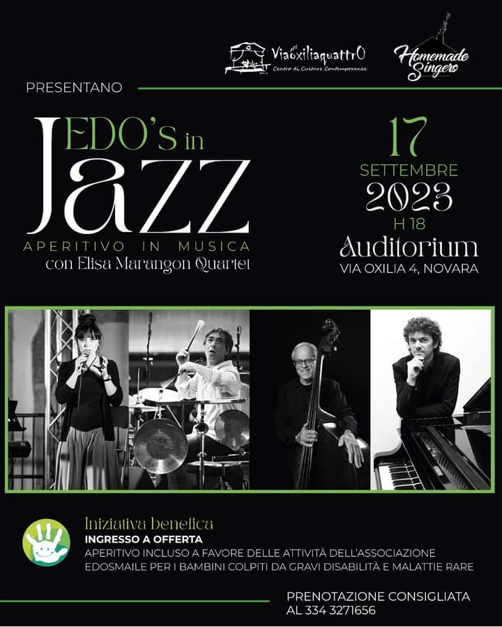 Scopri di più sull'articolo Iniziativa musicale benefica in Jazz in via Oxilia 4 a Novara