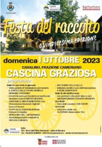 Scopri di più sull'articolo Alla Cascina Graziosa la festa del raccolto!