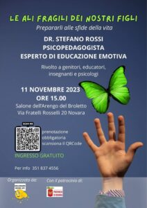 Scopri di più sull'articolo Incontro divulgativo per parlare di figli e adolescenti a Novara