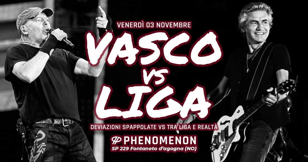 Scopri di più sull'articolo Il Phenomenon vi aspetta per un doppio tributo: Ligabue e Vasco