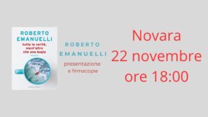 Scopri di più sull'articolo Roberto Emanuelli a Novara