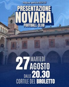 Scopri di più sull'articolo Il Novara Football Club al Broletto