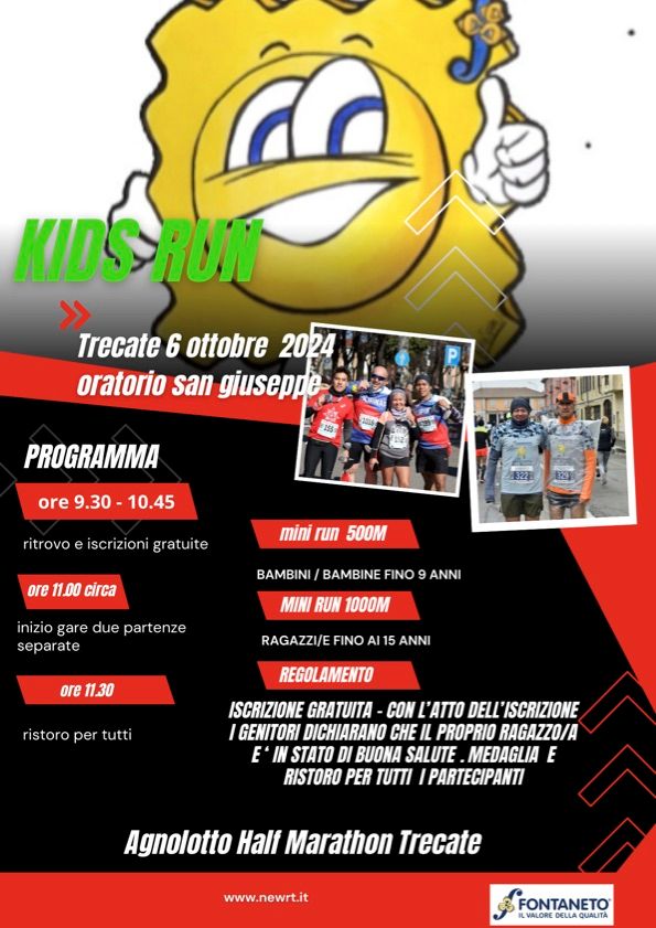 Scopri di più sull'articolo IL 5 E 6 OTTOBRE L’EVENTO SPORTIVO NAZIONALE “AGNOLOTTOHALF MARATHON TRECATE”