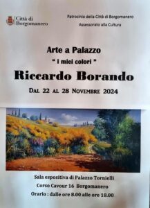 Scopri di più sull'articolo Incontro con gli artisti trecatesi – Riccardo Borando, il pittore della natura e dei suoi colori