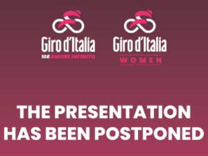 Presentazione Giro posticipata