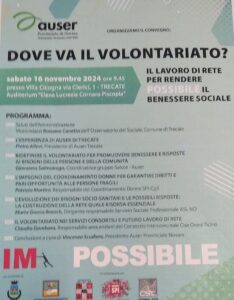 Scopri di più sull'articolo TRECATE: CONVEGNO “DOVE VA IL VOLONTARIATO?” IL LAVORO DI RETE PER RENDERE POSSIBILE IL BENESSERE SOCIALE