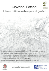 Giovanni Fattori in mostra a Novara: il tema militare nelle opere grafiche