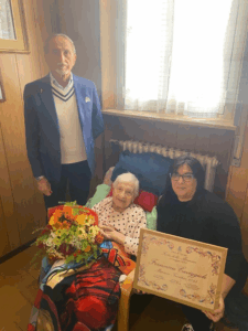 Trecate celebra Francesca Caviggioli, mamma più anziana della città