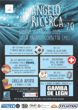 Torna “Un Angelo alla Ricerca” a Corbetta: sport, scienza e musica per la solidarietà