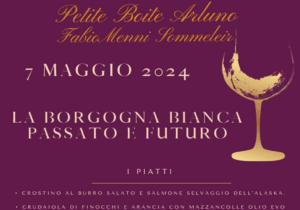 Borgogna in calice: la serata degustazione torna alla Petite Boite di Arluno