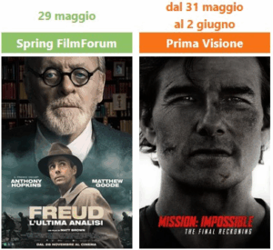 Cinema Teatro Nuovo: due appuntamenti da non perdere - Mission Impossible - Freud