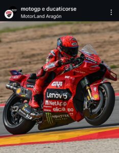 Scopri di più sull'articolo MotoGp Aragon, sempre Ducati ancora Marquez…