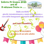 A Trecate torna la “Festa in biblioteca” per i più piccoli - sabato 14 giugno