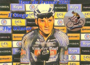 Scopri di più sull'articolo Days in Yellow (2) : Mathieu Van der Poel vince e conquista la Maglia Gialla ! di Federico La Capria