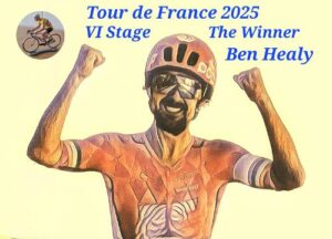 Days in Yellow (6) : Ben Healy trionfa a Vire Normandie, Van der Poel torna in Maglia Gialla ! di Federico La Capria