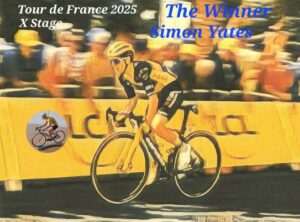 Days in Yellow (10) : Le Mont-Dore incorona Simon Yates e Ben Healy va in Maglia Gialla ! di Federico La Capria