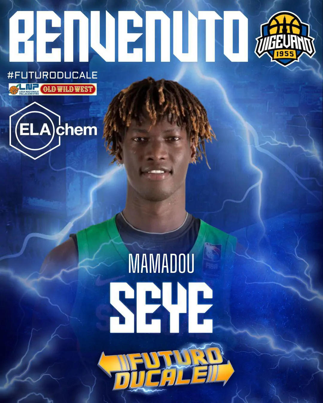 Scopri di più sull'articolo Mamadou Seye e Filippo Lucchini completano il roster di Vigevano 1955