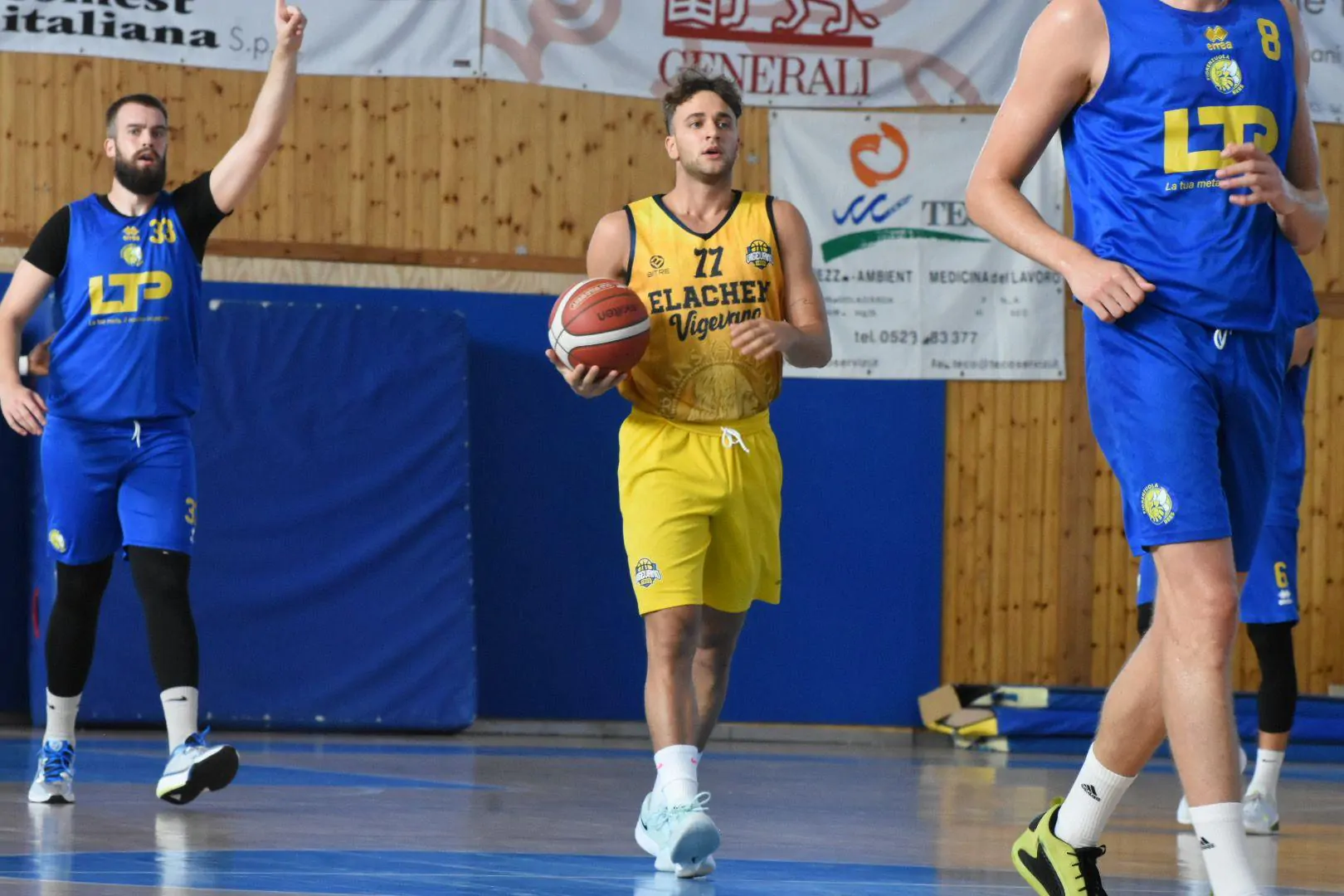 Scopri di più sull'articolo Basket, Vigevano 1955 in controllo nel test amichevole contro Fiorenzuola