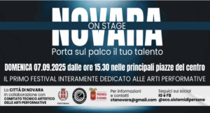 Novara On Stage: il centro città si trasforma in palcoscenico