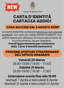Bernate carta identità