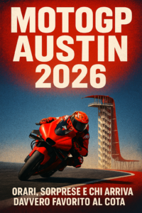 Scopri di più sull'articolo GP Americhe 2026: tutto quello che devi sapere su MotoGP