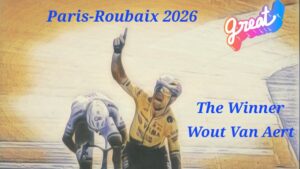 A Roubaix trionfa Wout Van Aert ! di Federico La Capria