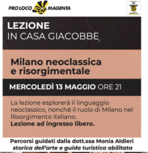 Milano tra arte e libertà a Casa Giacobbe - mercoledì 13 maggio