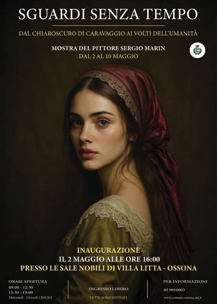 Ossona: l’arte di Sergio Marin in mostra a Villa Litta - Dal 2 al 10 maggio 2026