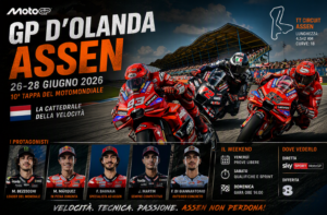 Scopri di più sull'articolo MotoGP, si accende Assen: il “Tempio della Velocità” pronto a decidere il Mondiale