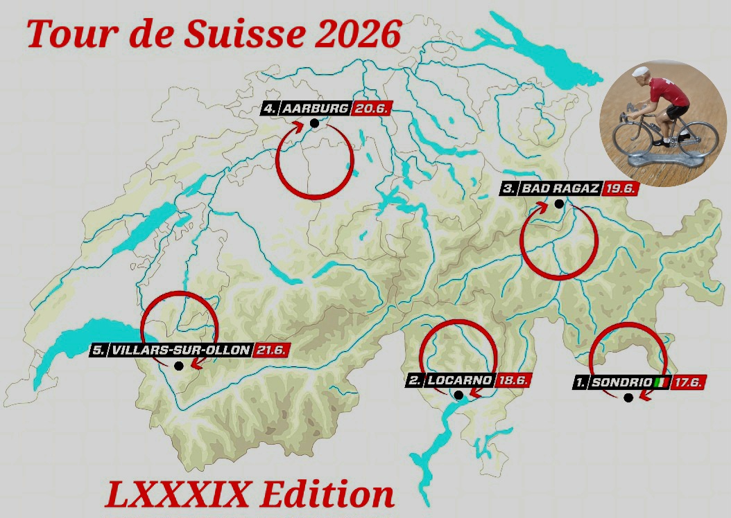 Giro di Svizzera 2026 : Ritorno alle origini. di Federico La Capria