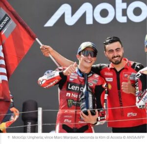 Scopri di più sull'articolo Marquez fa 100 in Ungheria e riapre il Mondiale