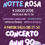 Notte Rosa 2026: musica, spettacoli e divertimento nel cuore di Trecate - sabato 4 luglio