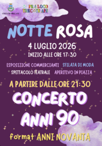 Notte Rosa 2026: musica, spettacoli e divertimento nel cuore di Trecate - sabato 4 luglio
