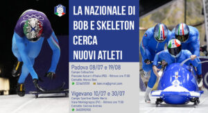Scopri di più sull'articolo A Vigevano giovedì 30 luglio si cercano nuovi talenti per le squadre di skeleton e bob pista artificiale