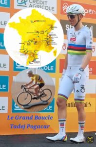 Le Grand Boucle 83) : A Les Angles vince Pogacar. di Federico La Capria