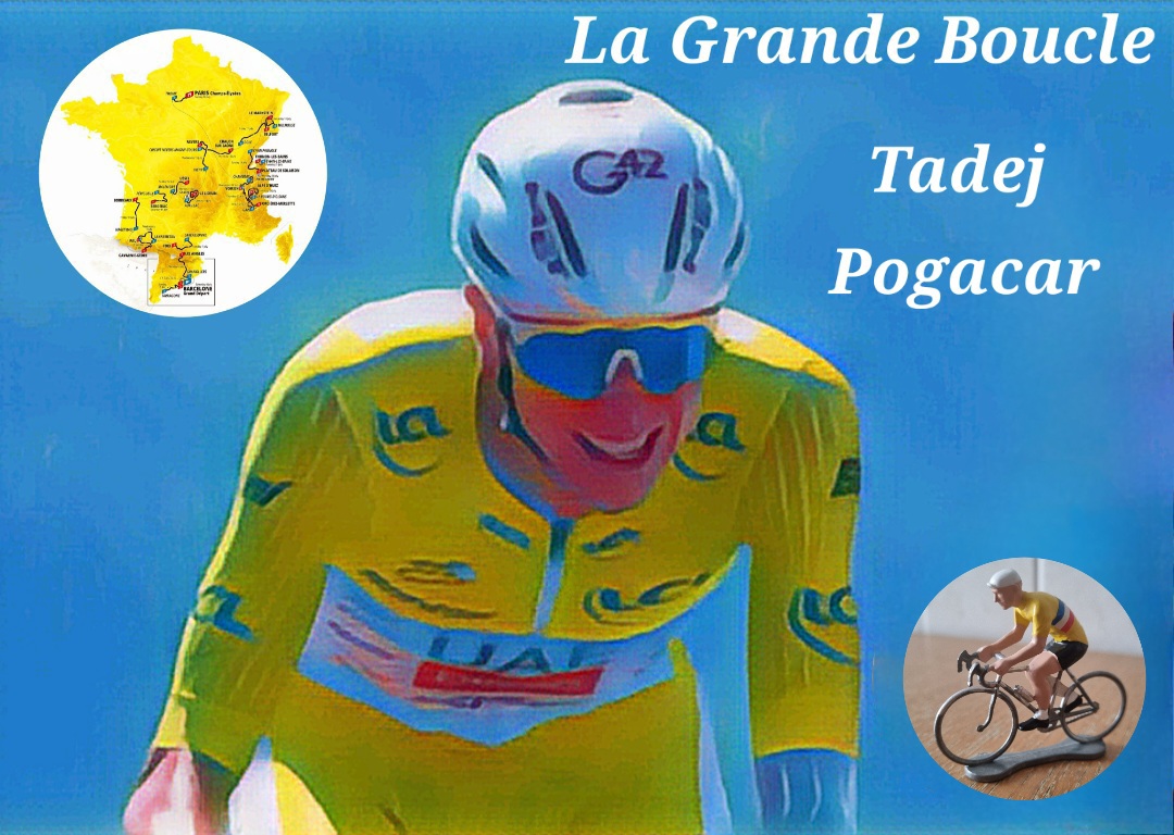 La Grande Boucle (14) : Tadej alla caccia di Eddy. di Federico La Capria