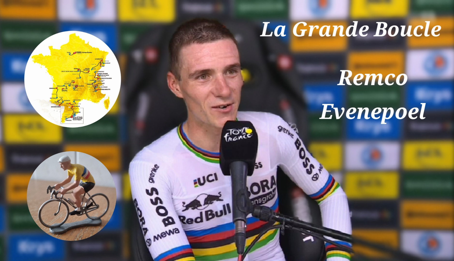 La Grande Boucle (16) : A thonon les Baines trionfa Evenepoel. di Federico La Capria