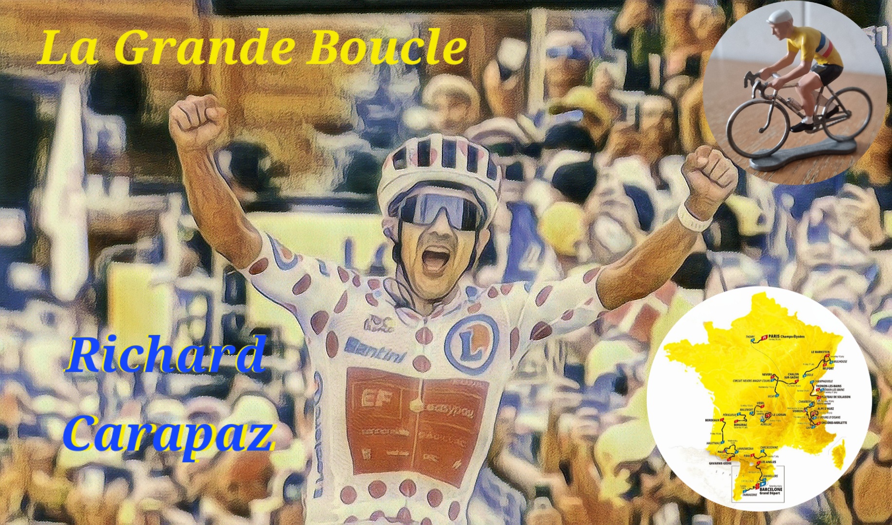 La Grande Boucle (20) : Carapaz trionfa all'Alpe d'Huez. di Federico La Capria