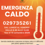Magenta - Emergenza caldo: attivo un servizio di supporto per le persone più fragili - Fino al 15 settembre