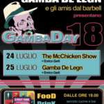 Gamba Day 18: a Marcallo due serate di musica e festa nel ricordo del Barbell, Venerdì 24 e sabato 25 luglio