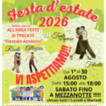 Trecate, torna la Festa d’Estate per Anziani: musica e divertimento per tutto agosto