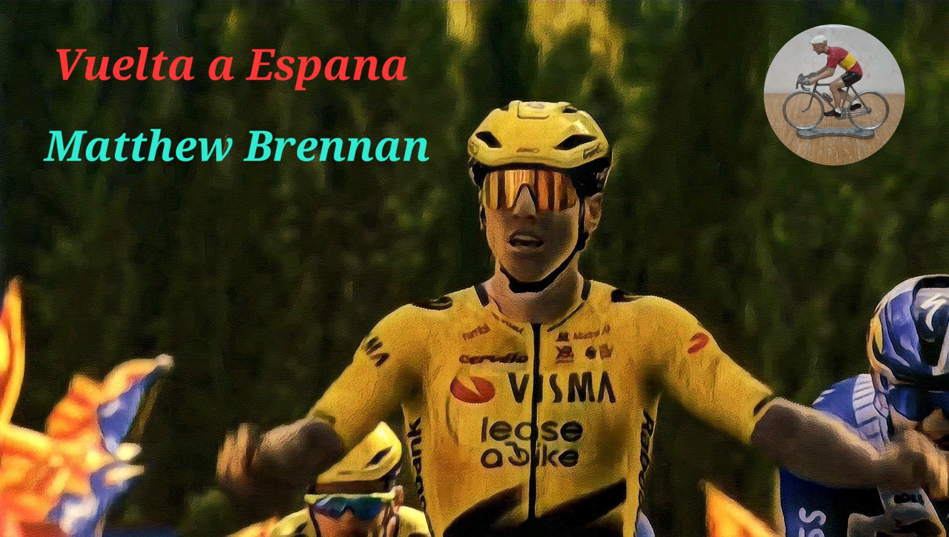 Vuelta a Espana (5): A Roquetes Brennan vince ed eguaglia Pogacar. di Federico La Capria