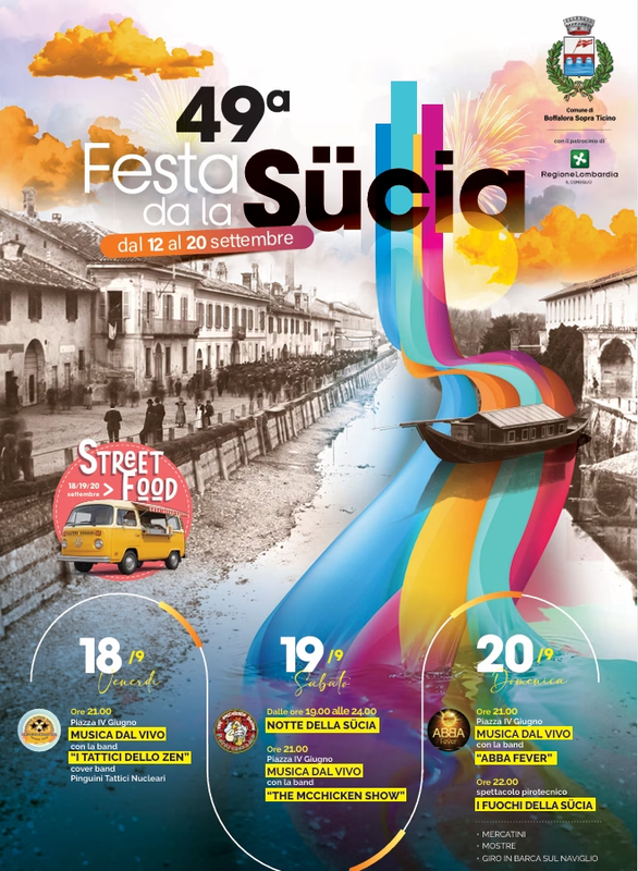 Boffalora Sopra Ticino, torna la Festa da la Sücia - Dal 12 al 20 settembre