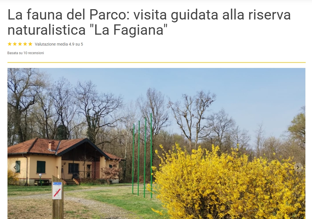 Scopri di più sull'articolo Visita guidata alla riserva La Fagiana il 26/9