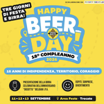 Happy BeerDay 2026: Croce di Malto festeggia 18 anni a Trecate - dall’11 al 13 settembre