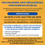 Bernate Ticino, fino al 14 ottobre: prenotazioni per le vaccinazioni antinfluenzali over 60