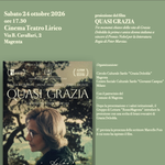 Magenta, 24 ottobre 2026 ore 17:30: “Quasi Grazia” al Teatro Lirico