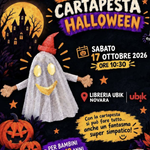Novara, 17 ottobre ore 10.30: laboratorio di cartapesta per Halloween alla Libreria Ubik
